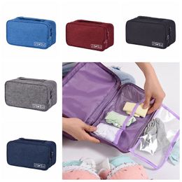 Portátil de la ropa interior Protect caso del organizador del viaje de la ropa interior del filtro impermeable Portátil de la ropa interior Protect caso del organizador del viaje de la ropa interior del filtro impermeable