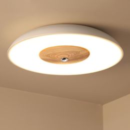 Ceiling Lights Children Room Uk Nordic Lighting Creative Flying Saucer Round Small Living Room Lamp Children Solid Wood Led Study Bedroom Ceiling