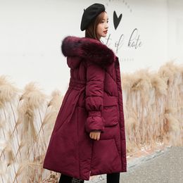 wine red puffer jacket