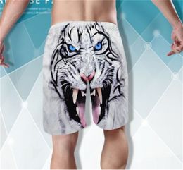 Tiger Head Mens Surfing Board Shorts Quick Dry Swimming Trunks XXL