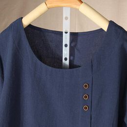 Venta Al Por Mayor Camisas De Lino De Las Mujeres Oferta Online | DHgate.com