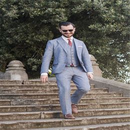 light grey coat pant