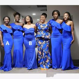 royal blue cheap bridesmaid dresses