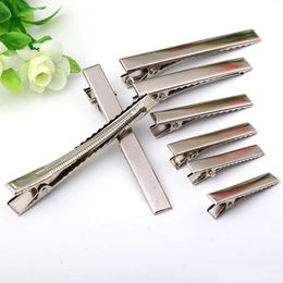 DIY Alligator Hair Clips Hair Accessories Metal Spring Clip Square Duckbill Clip