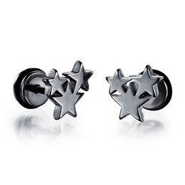 Pendientes De Estrellas Cruzadas Universales Para Hombres Y Pendientes De Estrellas Cruzadas Universales Para Hombres Y
