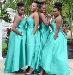 Leafy Green Bridesmaid Dresses