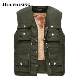 multi pocket half jacket