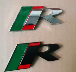 RS Green Red Badge R-Sport Bar Emblem for Jaguar XE F-PACE Fender Trunk Car Styling Refitting Sport Car High Performance Sticker R badge RS Green Red Badge R-Sport Bar Emblem for Jaguar XE F-PACE Fender Trunk Car Styling Refitting Sport Car High Performance Sticker R badge