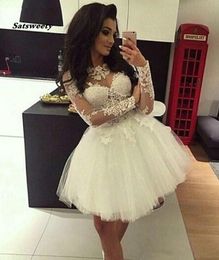 vestidos de fiesta blancos cortos| Enjoy free shipping | www.ilcascinone.com