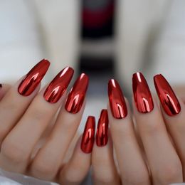 Buy Acrylic Red Nails Online Shopping At Dhgate Com