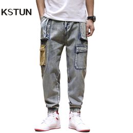 mens cargo blue jeans