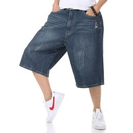 Unastar Mens Summer Washed Capri Ripped Oversized Slim-Fit Mid Waist Pants 