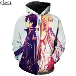 Details about   Sword Art Online Kirito Anime Casual Graphic Print Thin Hoodie Sweater S-4XL 