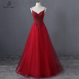 Vestido de 15 años Burgundy moderno