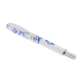 Keramik Chinesisch Blau Weiß Porzellan Kugelschreiber Office Writing Metal
