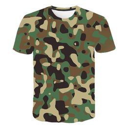 camisas de camuflaje