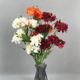 flores falso para el hogar decoración del hogar 20 piezas flores artificiales de invierno jazmín 
