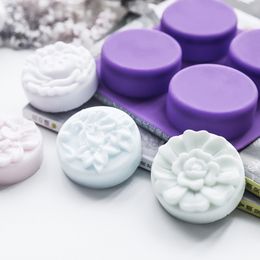 Soap Molds Silicone Lily Flower Flexible Handmade Craft Candle Wax Mould Soap Molds Silicone Lily Flower Flexible Handmade Craft Candle Wax Mould