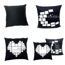 Cubiertas de almohadas de la serie de la luna de Halloween Caja de almohada para el hogar de la cama de lino de algodón Cubiertas de almohadas de la serie de la luna de Halloween Caja de almohada para el hogar de la cama de lino de algodón