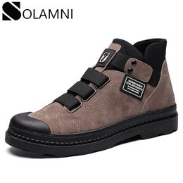 38-44 Hommes High Top Travail Bottines Chaussures fourrure à l/'intérieur chaud Business Neige Décontracté D
