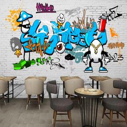3 Laque Mural Personnalisé Personnalisation Moto Street Art Graffiti Papier Peint