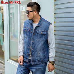 Men Black Denim Vest Australia | New 