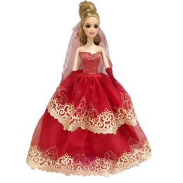 Vestido Rojo por sólo £ 7.99 Muñeca De Moda