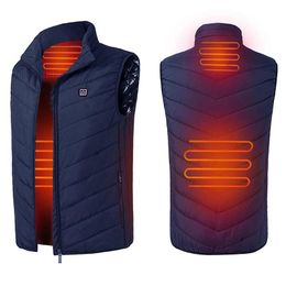 Chaleco de calefacción recargable inteligente Chaleco de calefacción eléctrica Chaleco de algodón ropa de chaqueta Chaleco de calefacción recargable inteligente Chaleco de calefacción eléctrica Chaleco de algodón ropa de chaqueta