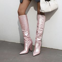 المحترفين تهوية نعم botas largas rosa palo - sapienbd.com