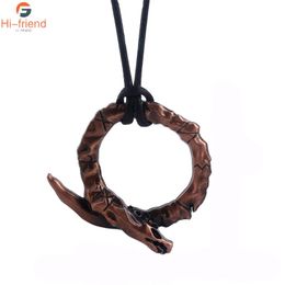 God Of War 4 Necklace Bottle Opener Game Logo Metal Pendant Fashion Link Chain Men Women Necklaces Charm Gifts Jewelry 