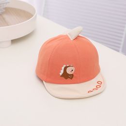 Gorra Ajustable Con Estampado De Dinosaurio Floral Para Niño Gorra Ajustable Con Estampado De Dinosaurio Floral Para Niño