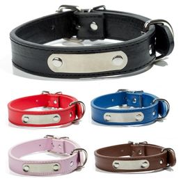 bulk leather dog collars