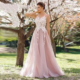 pink dress for wedding reception