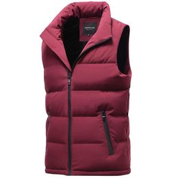 red jacket without sleeves