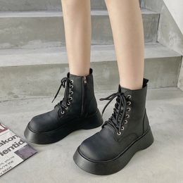 motorcycle boots with thick sole