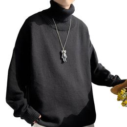 black turtleneck sweater mens outfit