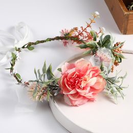 Boho Mujeres Flor Chica Hada Flor Hojas Boda Fiesta Pelo Boho Mujeres Flor Chica Hada Flor Hojas Boda Fiesta Pelo