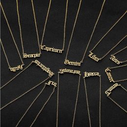 Wholesale zodiac deals necklaces