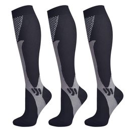 6 Pares De Medias De Compresión Con Soporte Degradado+regalo 6 Pares De Medias De Compresión Con Soporte Degradado+regalo
