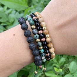 Pulsera De Ojo De Tigre De Ágata Mate Clásica Pulsera De Ojo Pulsera De Ojo De Tigre De Ágata Mate Clásica Pulsera De Ojo