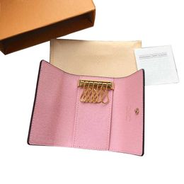 12x7cm HPASS Women Classic Key Bag Small Size 