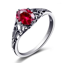 Details about   1.5 ct Round Ruby Women's Dolphin Designer Charm Ring 14k Two Tone Plated Silver 