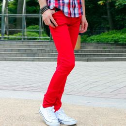 Mens Red Skinny Jeans Australia | New 