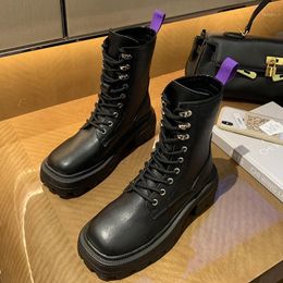 square toe combat boots