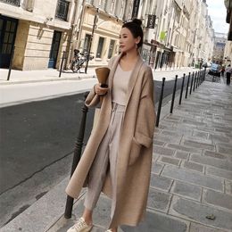 extra long sweater coat