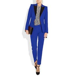 royal blue plus size blazer