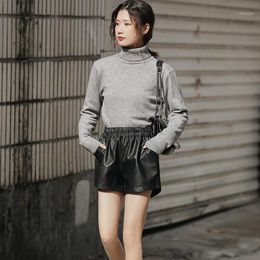 Compre al por mayor Pantalón Negro De Piel Sintética Para Mujer. de bajo  precio \u0026 de calidad con envío gratuito | Es.DHgate