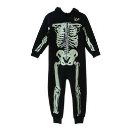 MSemis Baby Girls Boys Long Sleeeve Striped Footie Pajamas Halloween Cosplay Party One Piece Romper MSemis Baby Girls Boys Long Sleeeve Striped Footie Pajamas Halloween Cosplay Party One Piece Romper