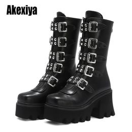 cheap punk boots