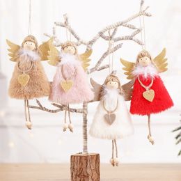 Parteien Der Weihnachtsbaum Hängt Christmas Ornament Anhänger Plüsch Engel Doll